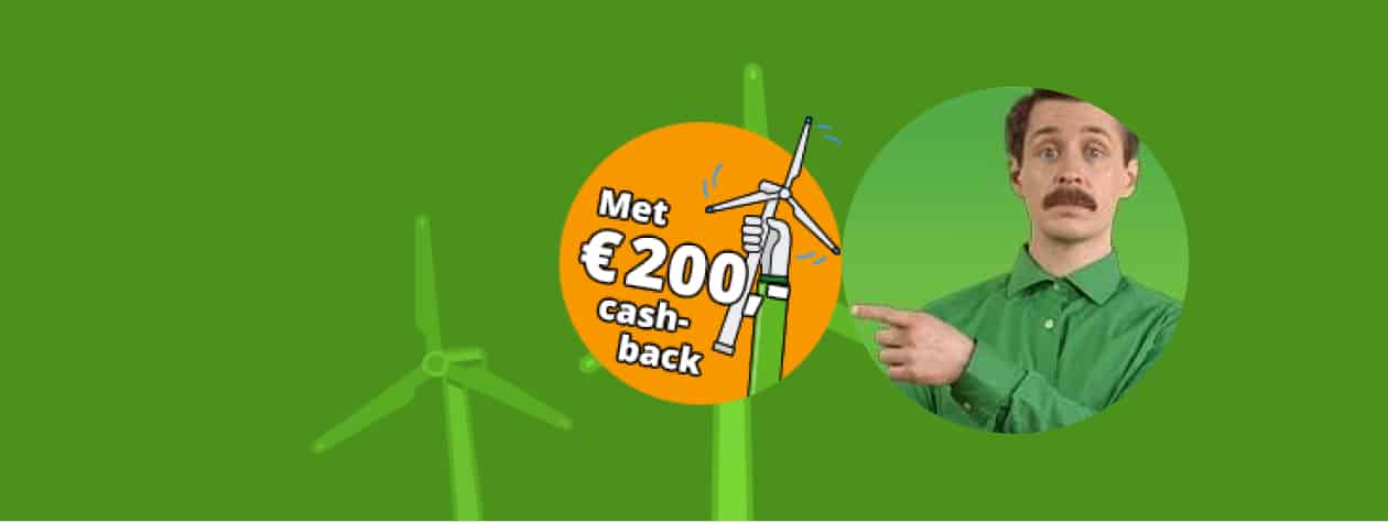 Energiedirect.nl actie: € 200,- cashback